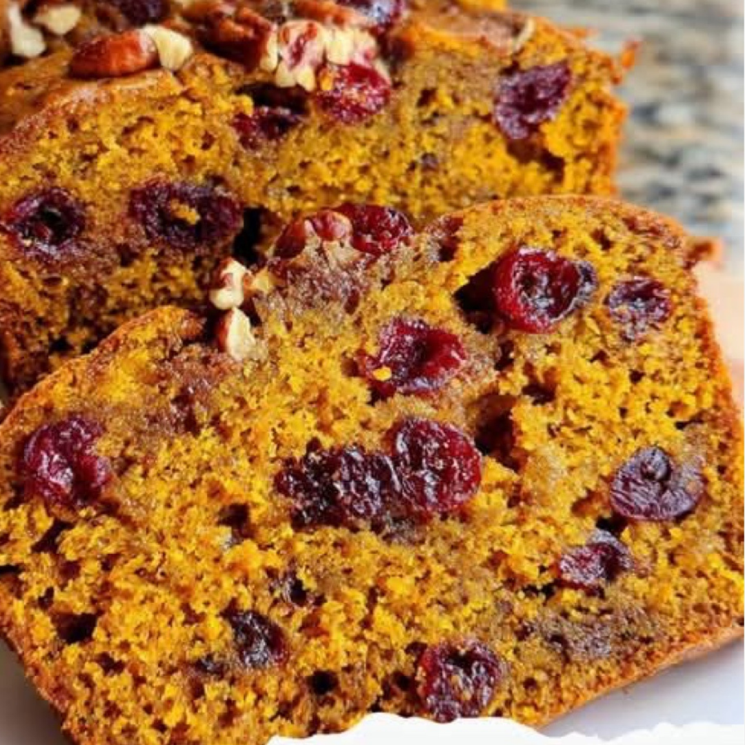 Cranberry Pumpkin Bread